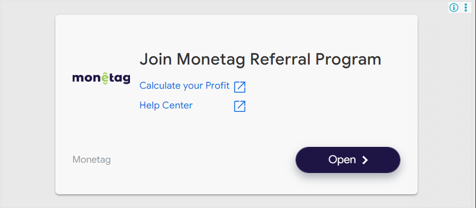 Join Monetag Referral Program